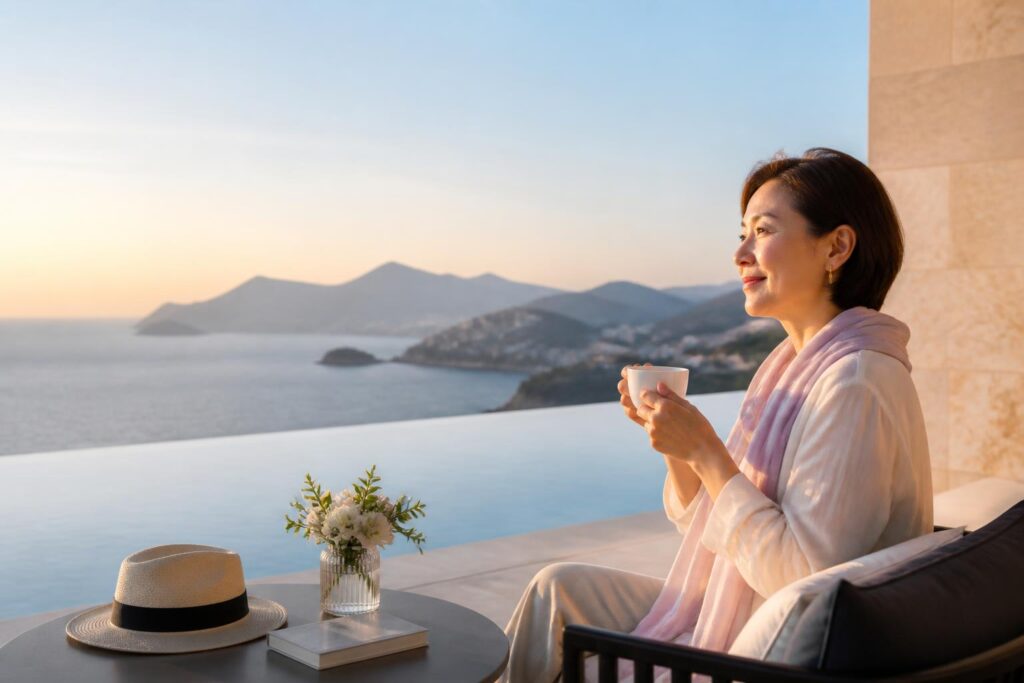 50代にぴったりのご褒美旅でハーブティー飲み放題の宿はどこ？